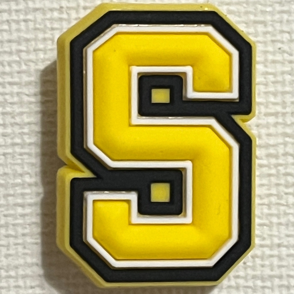 Yellow Varsity S Jibbit